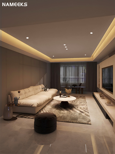 LED Ceiling Lamp Has Been Connected to MIJIA App Intelligent Downlight Voice Control Anti-Glare Embedded For Home Chandelier Hole Lamp