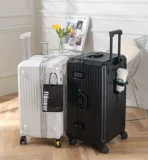 Вместительный и большой чемодан, универсальная коробка, в корейском стиле