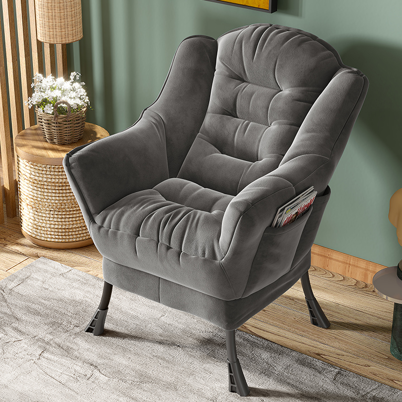 Sloth sofa Single sofa Sofa Chair Home Bedroom Balcony Deck Chair Casual Dorm Room Computer Chair Backrest Small Sofa