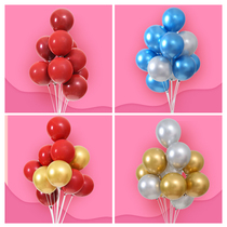 Macarons Nets Red Metal Latex Balloons Opening Wedding Birthday Celebrations Scene Placement Wedding house Decorative Items