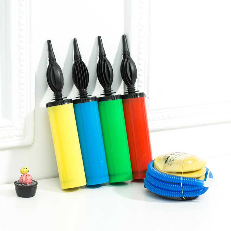 Balloon-specific hand pump Blowing balloon tool hand-push inflator two-way inflator foot pedal inflatable