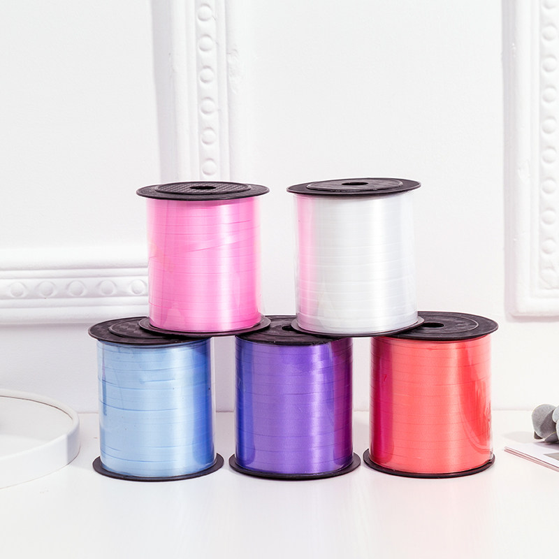 Tie balloons, ribbons, ribbons, ropes, color lines, wire drawing, festival parties, wedding decorations, decoration supplies