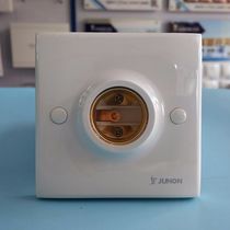 Junlang e27 screw LED lamp port panel bulb lamp holder lamp holder thread type 86 surface mounted concealed lamp base