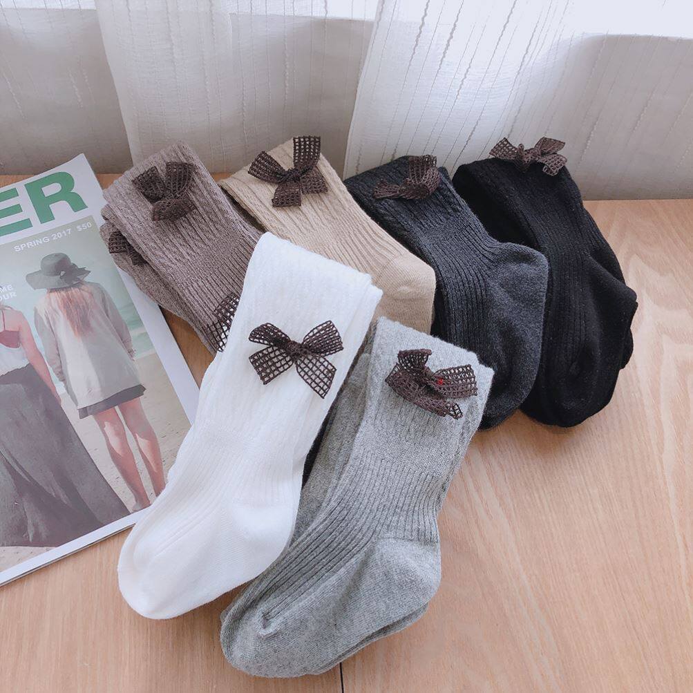 Manpower 2 into 2020 girls fall lace butterfly decorated spark splice and pantyhose high bounds