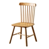 Японский стиль сплошной деревянный кресло с деревянным столом и стулом в доме