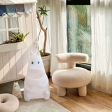 Nordic ins ins Lamb Lush Single Deba Скамья животные Детская Ленивая Гостиная Маленькая Стол Случайный сеть красной обувной стул