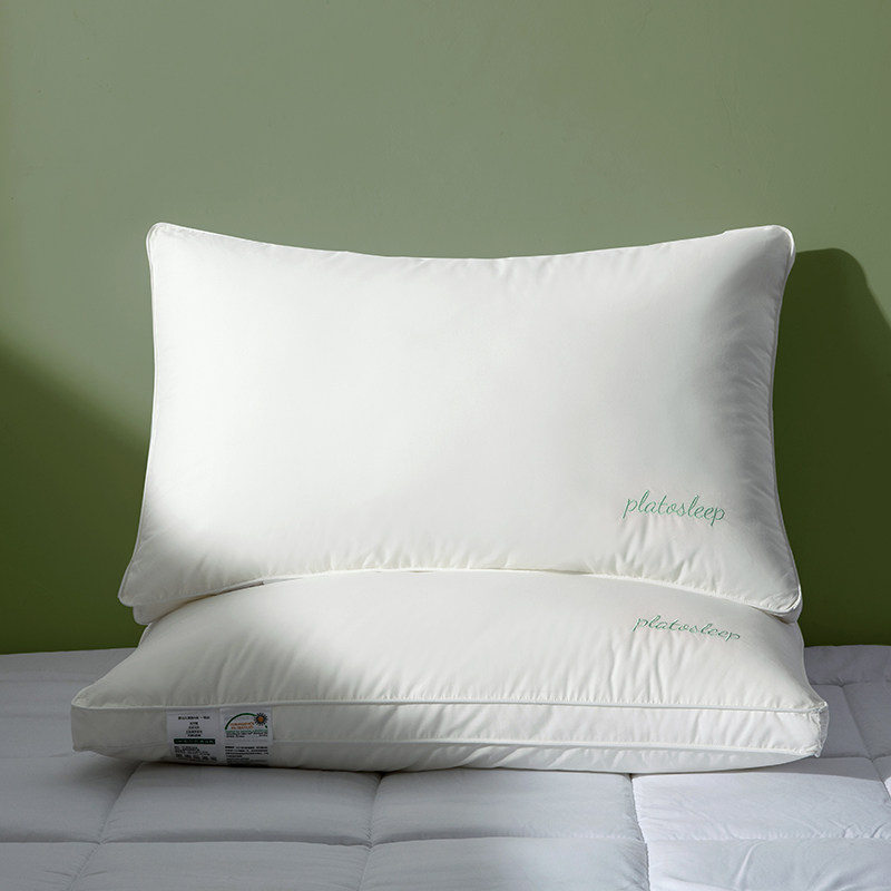 High-end 60 pieces of Class A pillow pillow core does not collapse hotel single person sleep aid antibacterial anti-mite race velvet washable