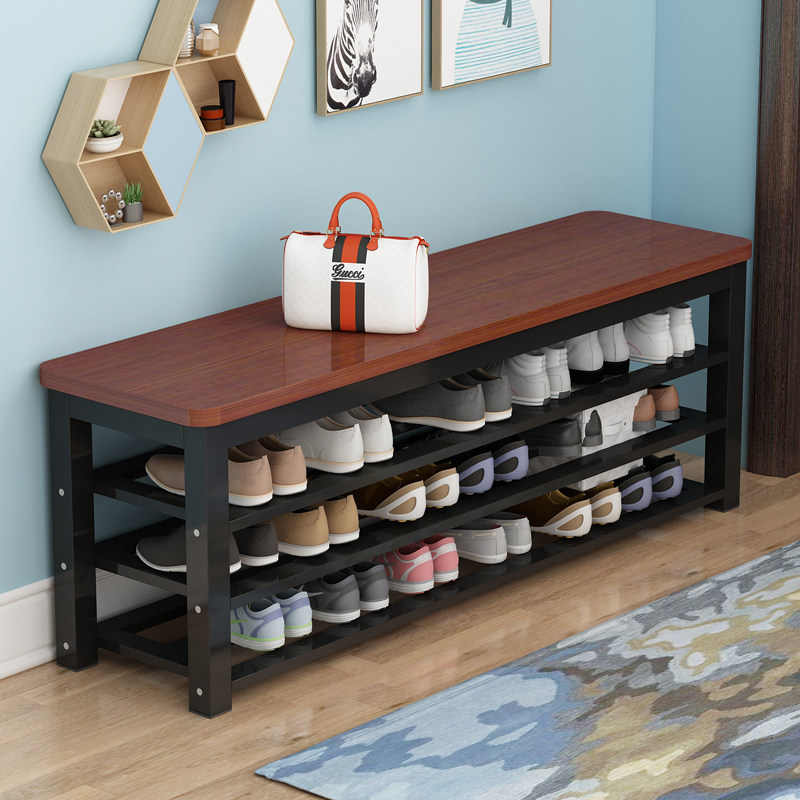 Shoe changing stool Home doorway Shoes Bench Shoes Cabinet Bench stool One strip stool Sitting Style Long Bench stool