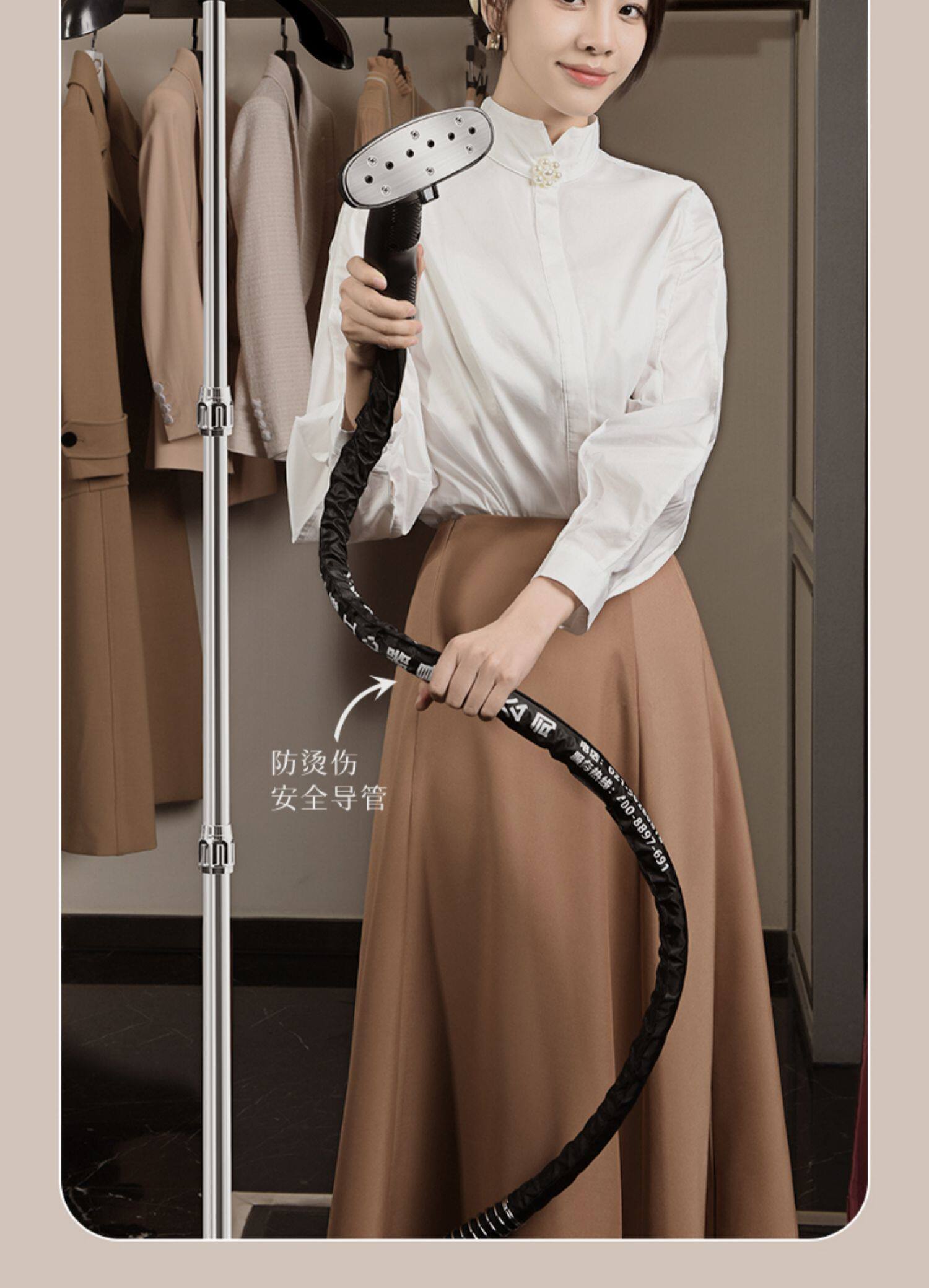 Пароочиститель 红心挂烫机ysh2713商用铜芯服装店专用蒸汽手持烫衣服大功率熨烫 Red