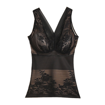 Womens Warm Tummy Shaping Upper Body Bra-free Slim Body Underwear Plus Velvet Thickened Corset Vest