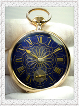 1902 18K solid gold Omega antique pocket watch