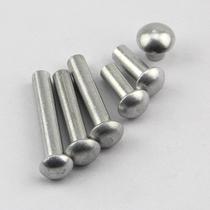 GB867 round head aluminium rivet hand striking knock-type wicker semi-circle head solid aluminium rivet M4 M5