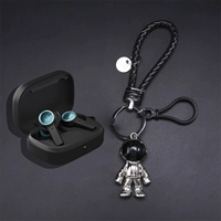 Черная раковина+серебряный астронавт