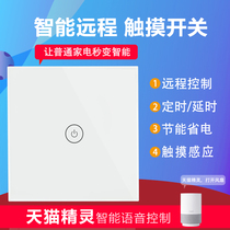 Smart Home Wireless Wifi APP Remote Control 86 Type Home Touch Switch Sky Cat Genie