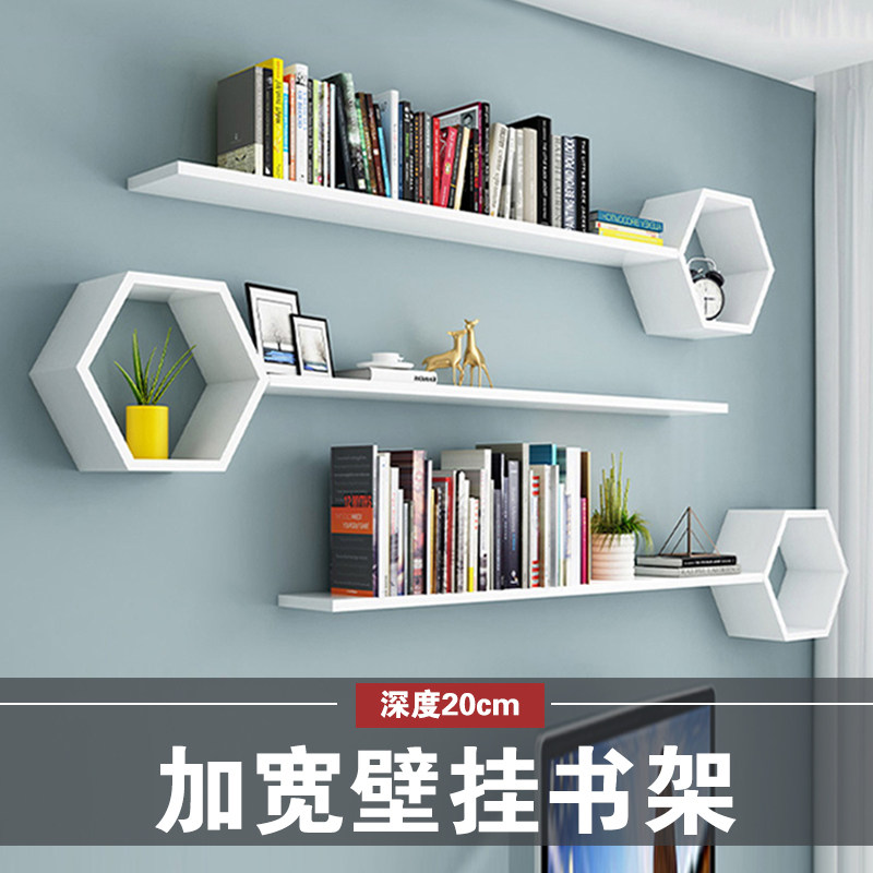 Wall racks with strong bearing capacity dining room living room bedroom background wall creative hanging wall cabinet hanging cabinet wall bookshelf