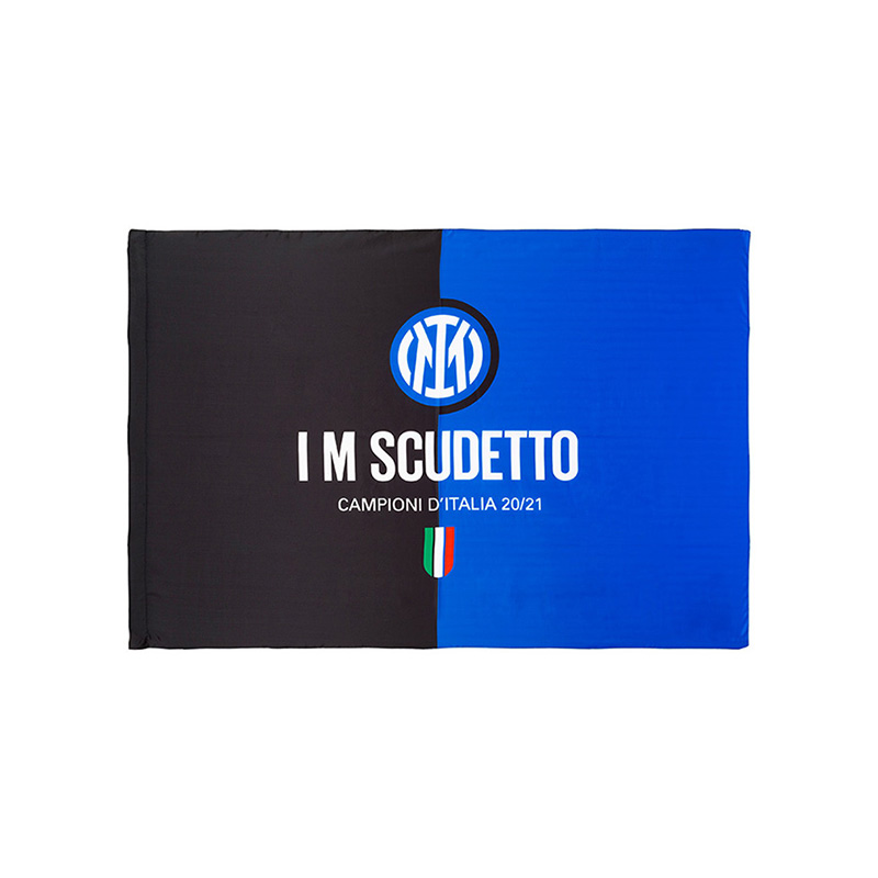 International Milan 2020-21 Serie A champions in memory of the IM SCUDETTO flag size (medium) 