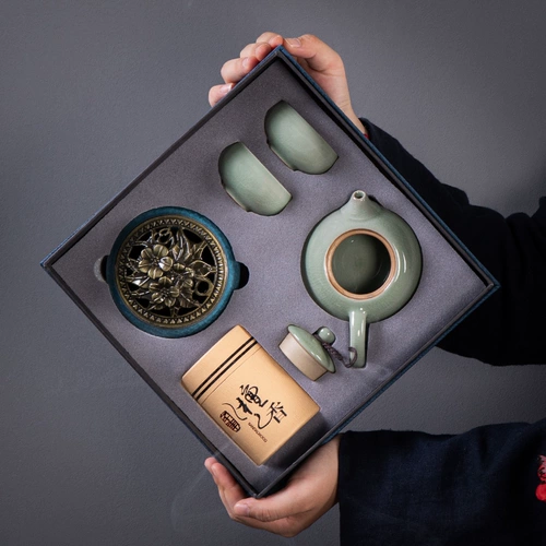 Творческий культурный и креативный запретный город ретро -ретро Го фэн -газо -логотип на заказ.