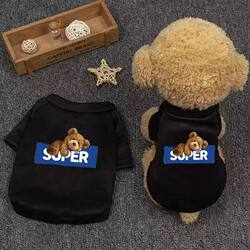 Dog Clothes Teddy Dog Autumn and Winter Clothing Small Dog Cotton Coat Bichon Pomeranian Puppy Pet Clothes Winter Warm