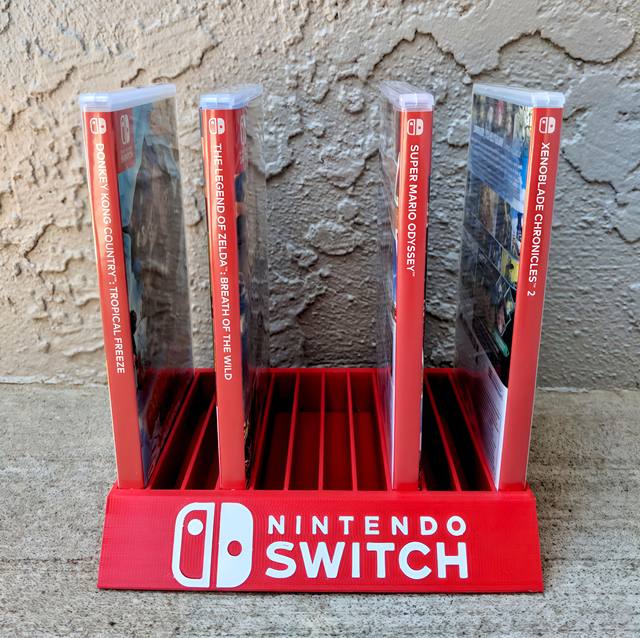 Switch Game Disc Storage Rack Storage Box Physical Cartridge Box 12-Disk Pack for Switch Console Peripherals