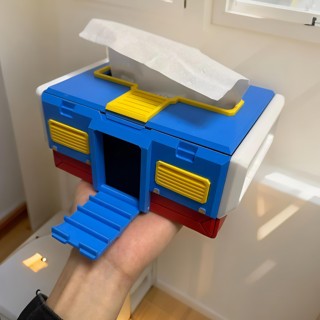 Yuanzu gundam tissue box mobile suit peripheral tissue box creative multifunctional storage decorative mobile phone holder
