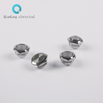 19mm metal button switch LED lights reset micro tap waterproof point switch short 3v6v12v24v