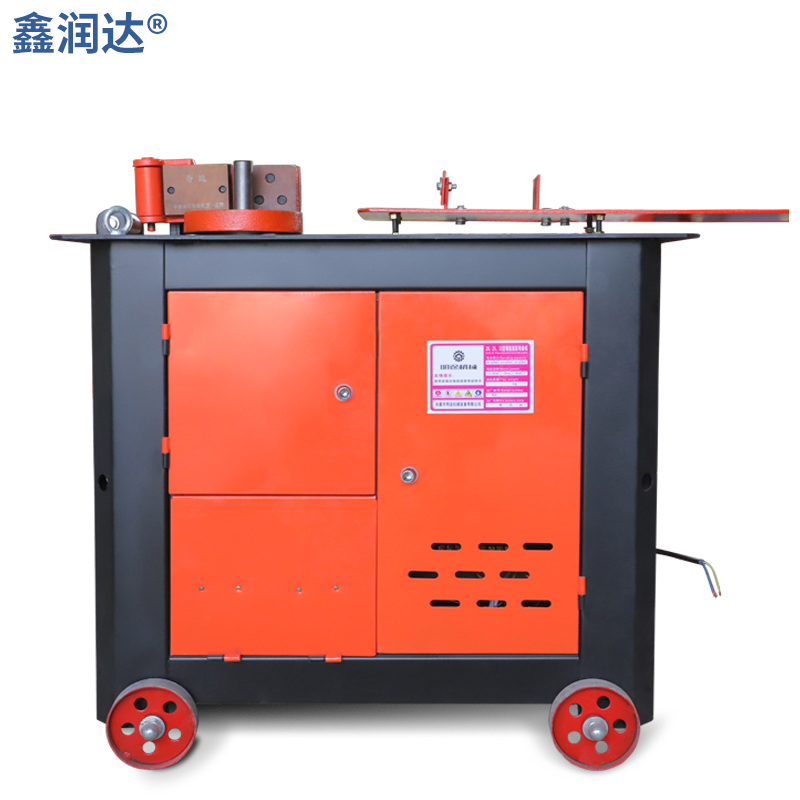 Xinrunda steel bar bending machine 220v construction site semi-automatic threaded steel round steel processing bending CNC hoop bending machine