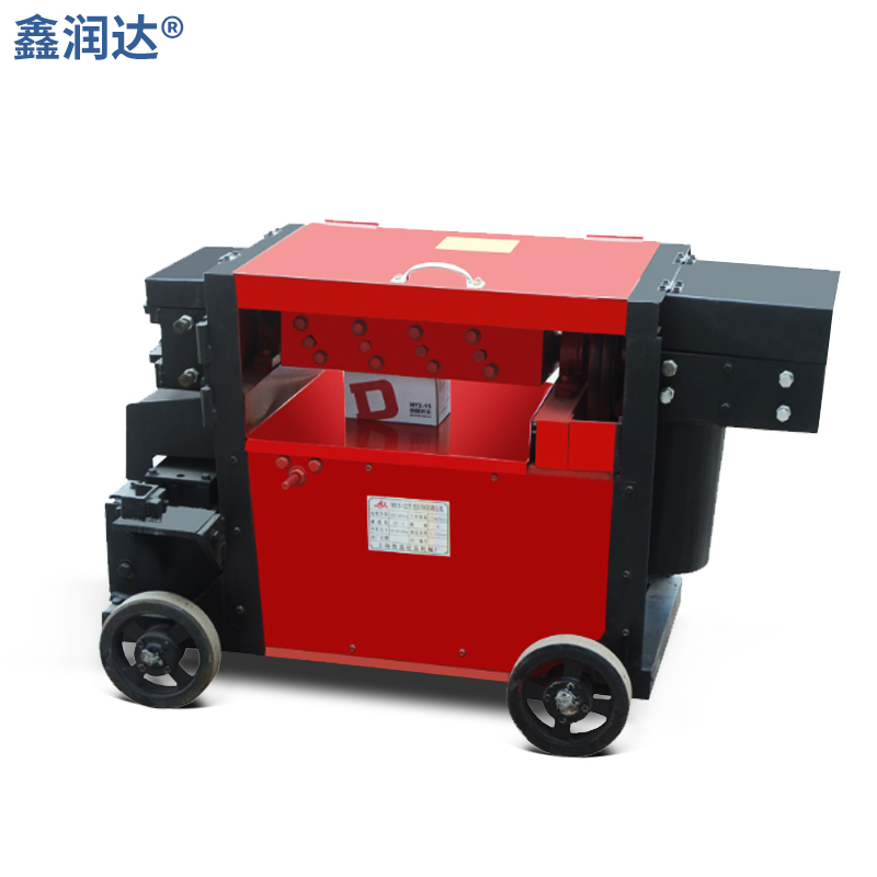 Xinrunda scrap steel bar straightening machine, material head waste recycling and refurbishment secondary processing rebar straightening machine