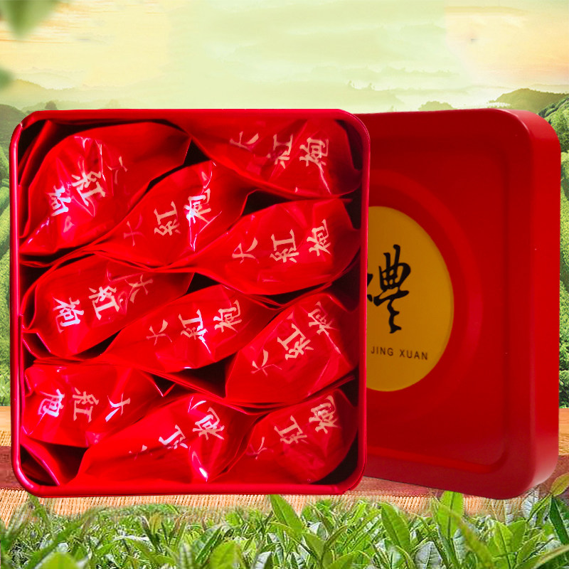 2026 Новый чай Dahongpao Tea Улун Ароматный чай Wuyishan Dahongpao Rock Tea в отдельной небольшой упаковке 50 г