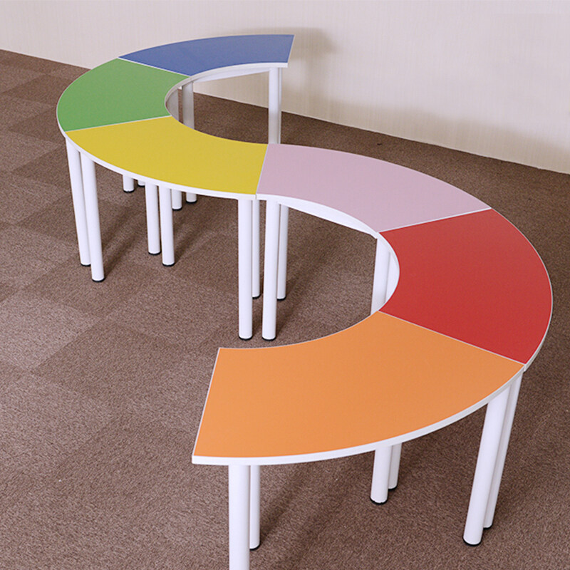 Smart Classroom Spelling Table Remedial Class Activities Room Table And Chairs S Shaped Table Training Institution Table Children Reading Room Table And Chairs