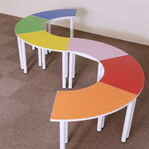 Smart Classroom Spelling Table Remedial Class Activities Room Table And Chairs S Shaped Table Training Institution Table Children Reading Room Table And Chairs