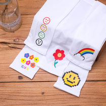 Parent-child sunscreen Ice Sleeveless Summer baby Mosquito Repellent Ice Wire Anti-Exterior Little Girl Red Flowers Cute Flowers Sleeve sleeves