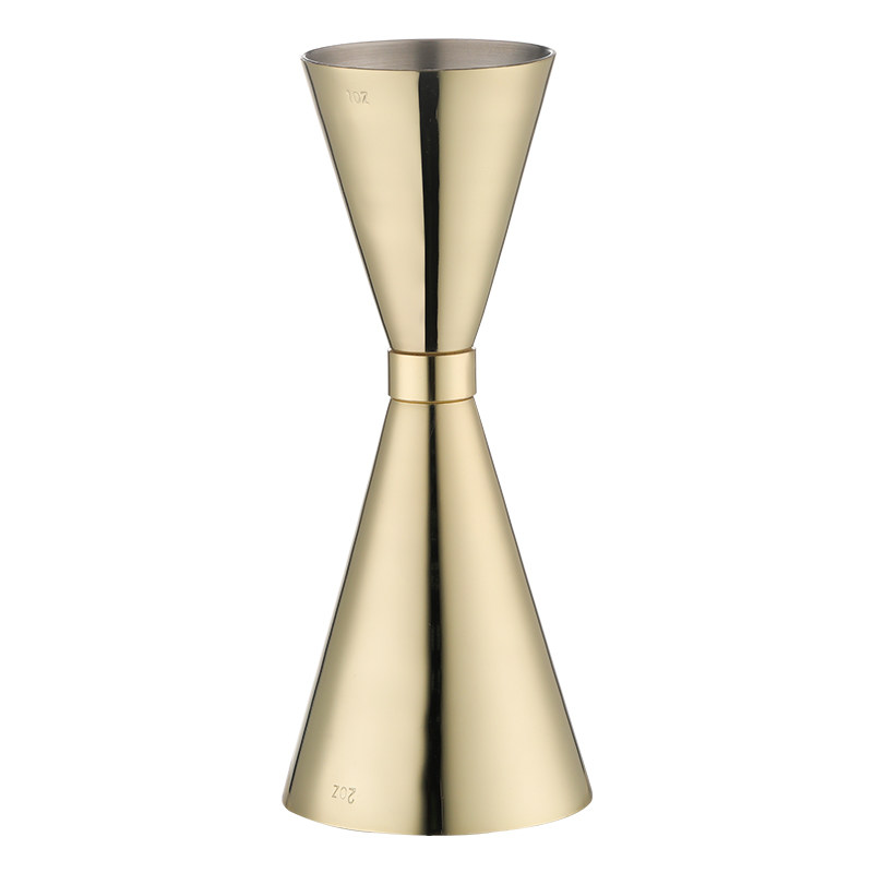 304 Stainless Steel Japanese Double-Headed Ounce Cup with Scale Wine Measurer Cup Bar Cocktail Mixing Measuring Cup Utensils
