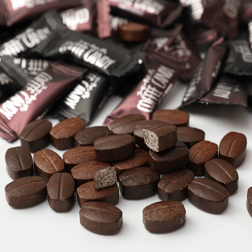 谷道仙 Закуски кофейного сахара могут жевать аутентичные кофейные конфеты черный кофейный вкус.