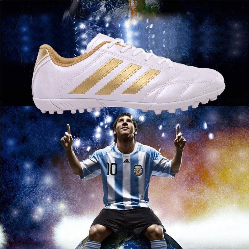 Soccer shoes men's TF broken nails ag long nails breathable children's Velcro student Messi assassin adult training female