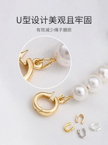 Качественная стальная проволка с бусинами, шелковые нитки с аксессуарами ручной работы, 14 карат, «сделай сам»