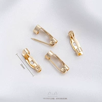 F29-2 15 мм одно отверстие брошь 1 кусок