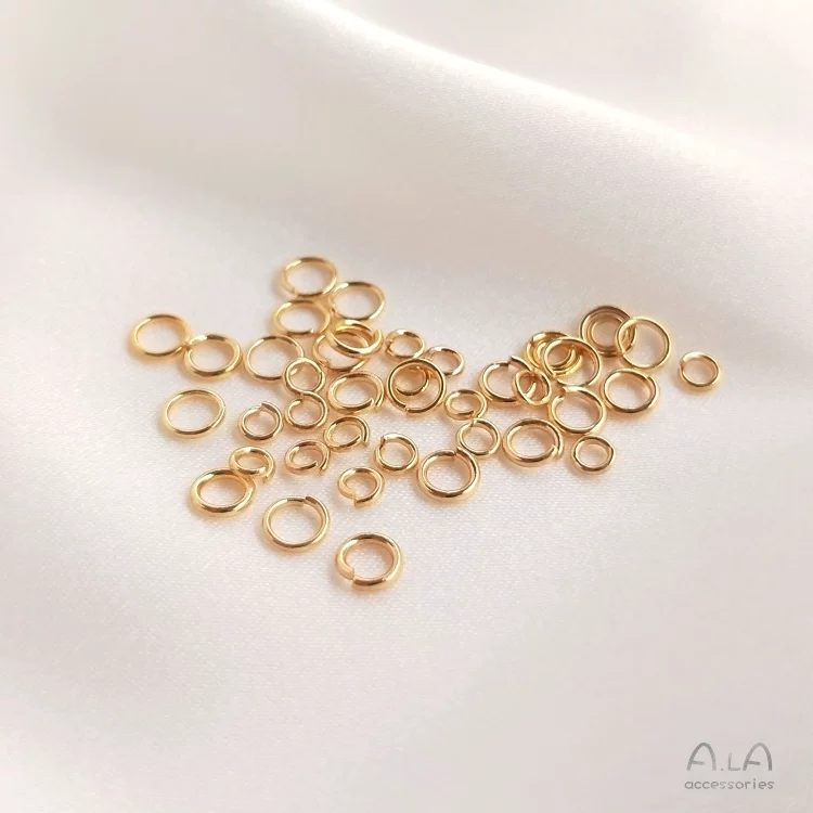 Кольца для украшений и модных аксессуаров, handmade аксессуар, 14 карат, DIY