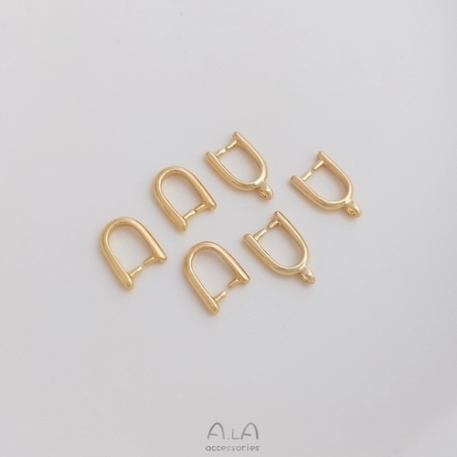 Подвеска, застежка ручной работы, ожерелье, аксессуар, 14 карат