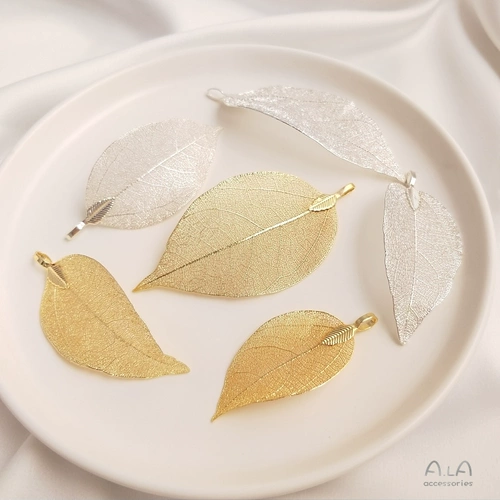 Натуральная позолоченная подвеска ручной работы, китайская шпилька, серьги, аксессуар, золотой цвет, DIY