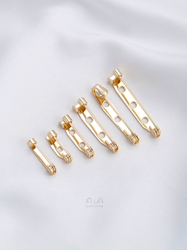 Булавка, брошь, защитное белье ручной работы, аксессуар для волос на лацкан, 14 карат, «сделай сам»