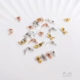 Серебряная застежка, аксессуар ручной работы, аксессуары, 18 карат, золотой цвет