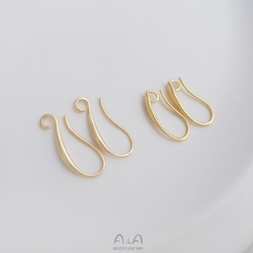 Классические модные серьги ручной работы, аксессуар, аксессуары, 14 карат, золотой цвет