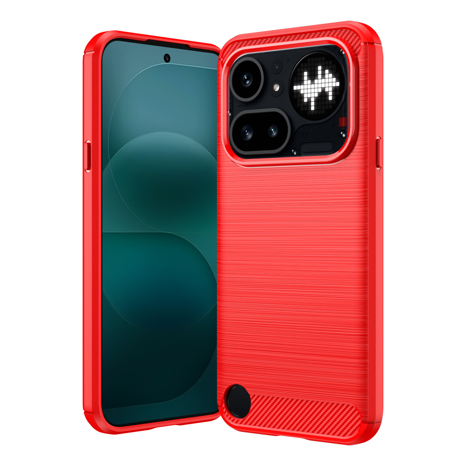 CMF Design Brushed Carbon Fiber Nothing Phone Case