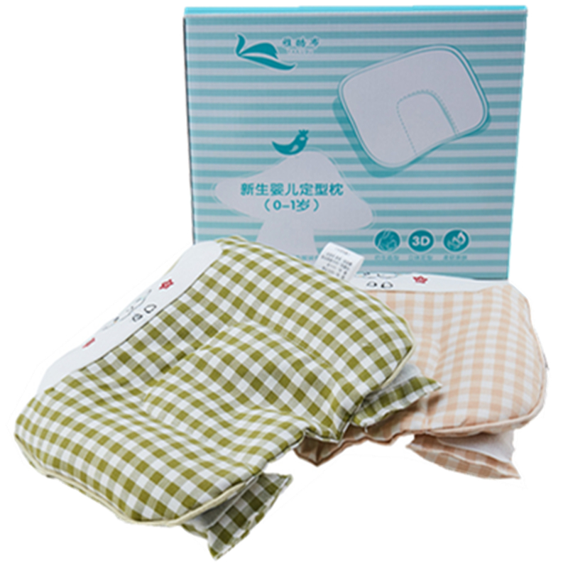 Baby sizing pillow for 0-6 months Baby Straightening Head Type Pillow Sicklesenna