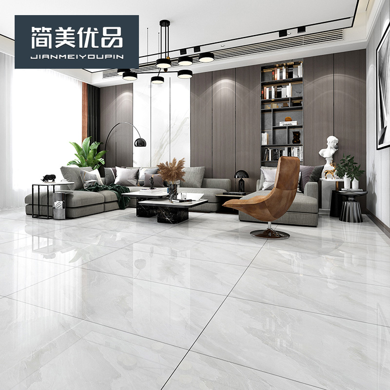 Superior Marble Tile 600x1200 floor tile light luxury living room dining room floor tile tile