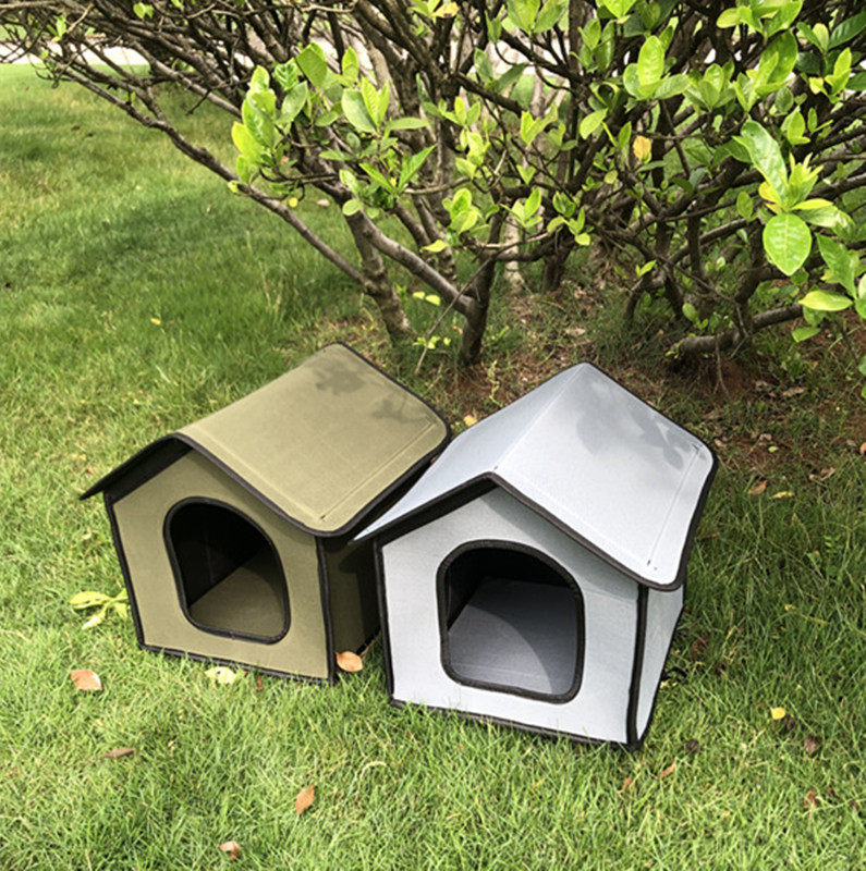 Waterproof Stray Cat Nest Wild Dog Nest Outdoor Wild Cat House Outdoor Outdoor Rainproof Warm Pet Cat House Balcony
