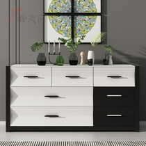 Birch world modern Chinese solid wood porch cabinet large storage volume foyer partition cabinet bedroom locker decorative cabinet