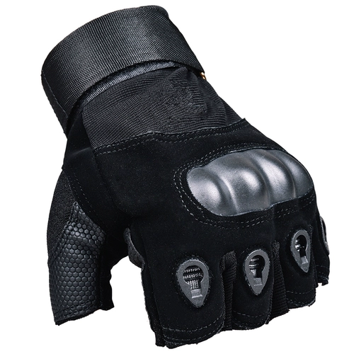 Тактические дорожные нескользящие перчатки для спортзала, без пальцев