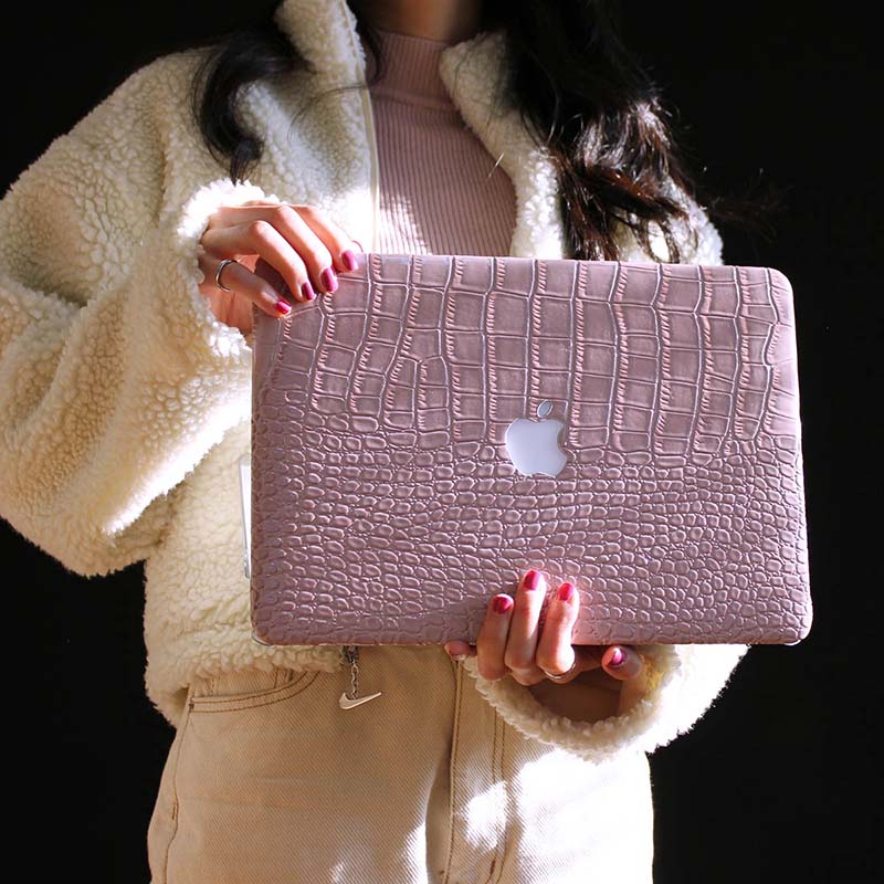 Winter small sister pink bubble macpro M1 13 inch computer protective shell Mac15 16 inch notebook shell