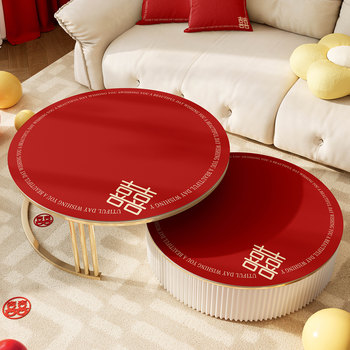 Wedding small round table coffee table mat waterproof and anti-scalding tablecloth Wedding small round table coffee table mat waterproof and anti-scalding tablecloth